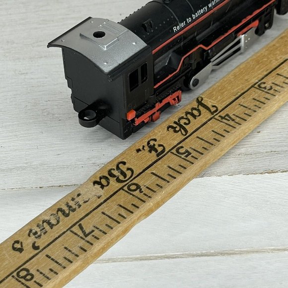 Black and Silver Toy Train Engine - Picture 5 of 5